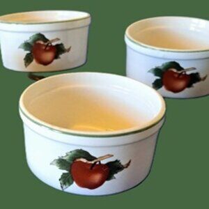 Individual Apple Souffle Cups/Ramekins